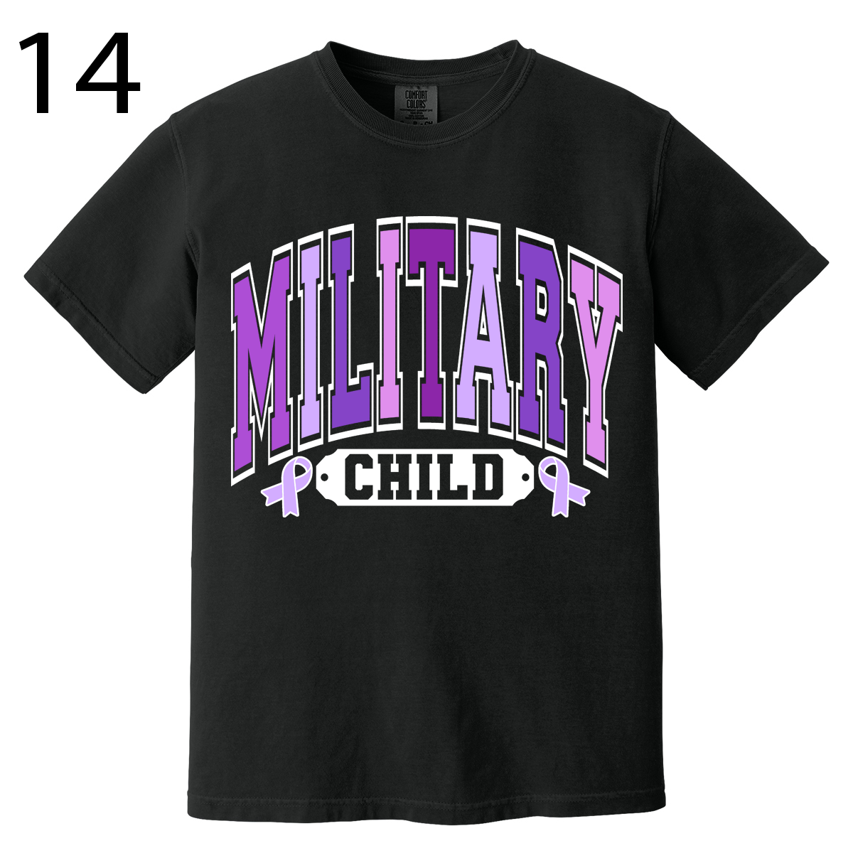 Purple Up For Military Kids- T-Shirts - Option 5
