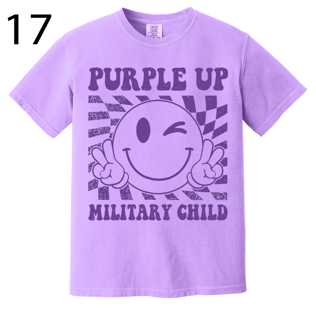 Purple Up For Military Kids- T-Shirts - Option 5