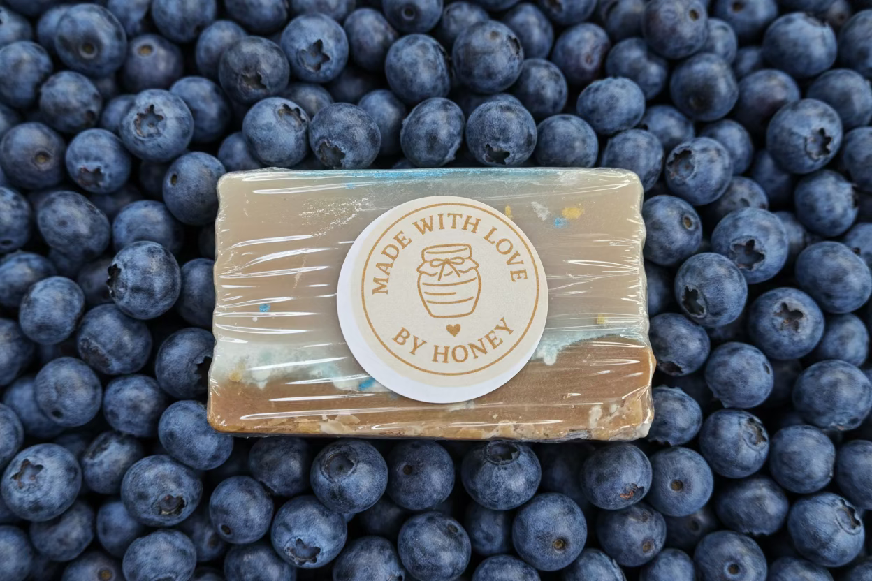 Blueberry - Goat Milk Soap - Handmade