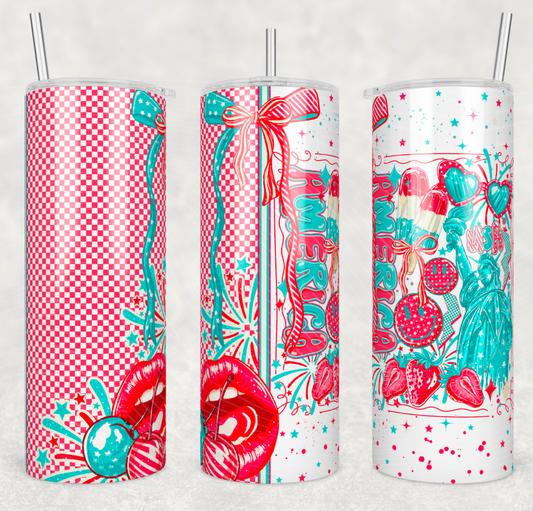 America  USA -20oz TUMBLER WRAP