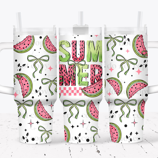 Summer Vibe- 40oz Tumbler Wrap