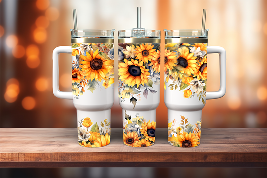 Sunflower - 40oz Tumbler Wrap