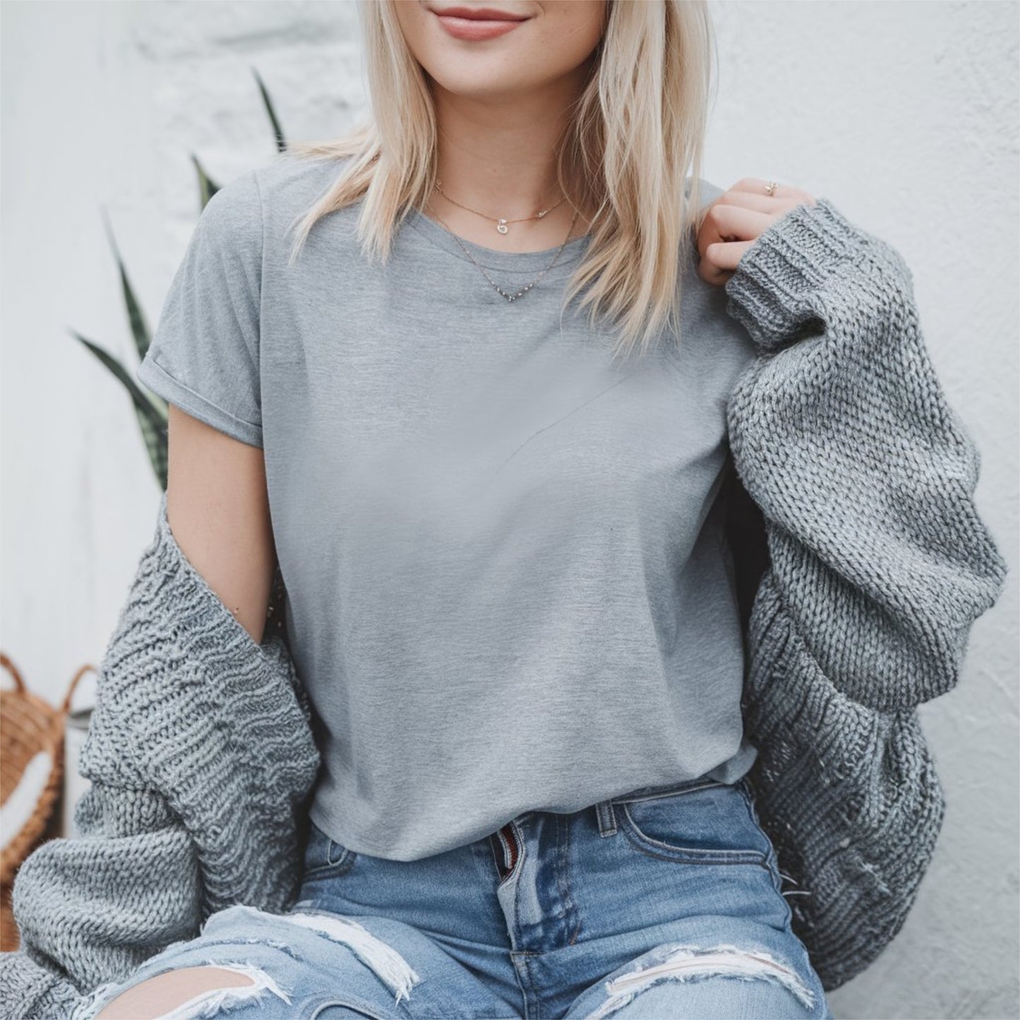 RS Sport Gray- BLANK T-SHIRT