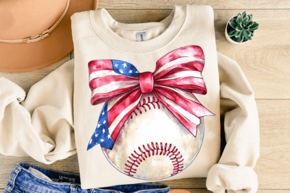 All American Coquette Baseball - DTF TRANSFER
