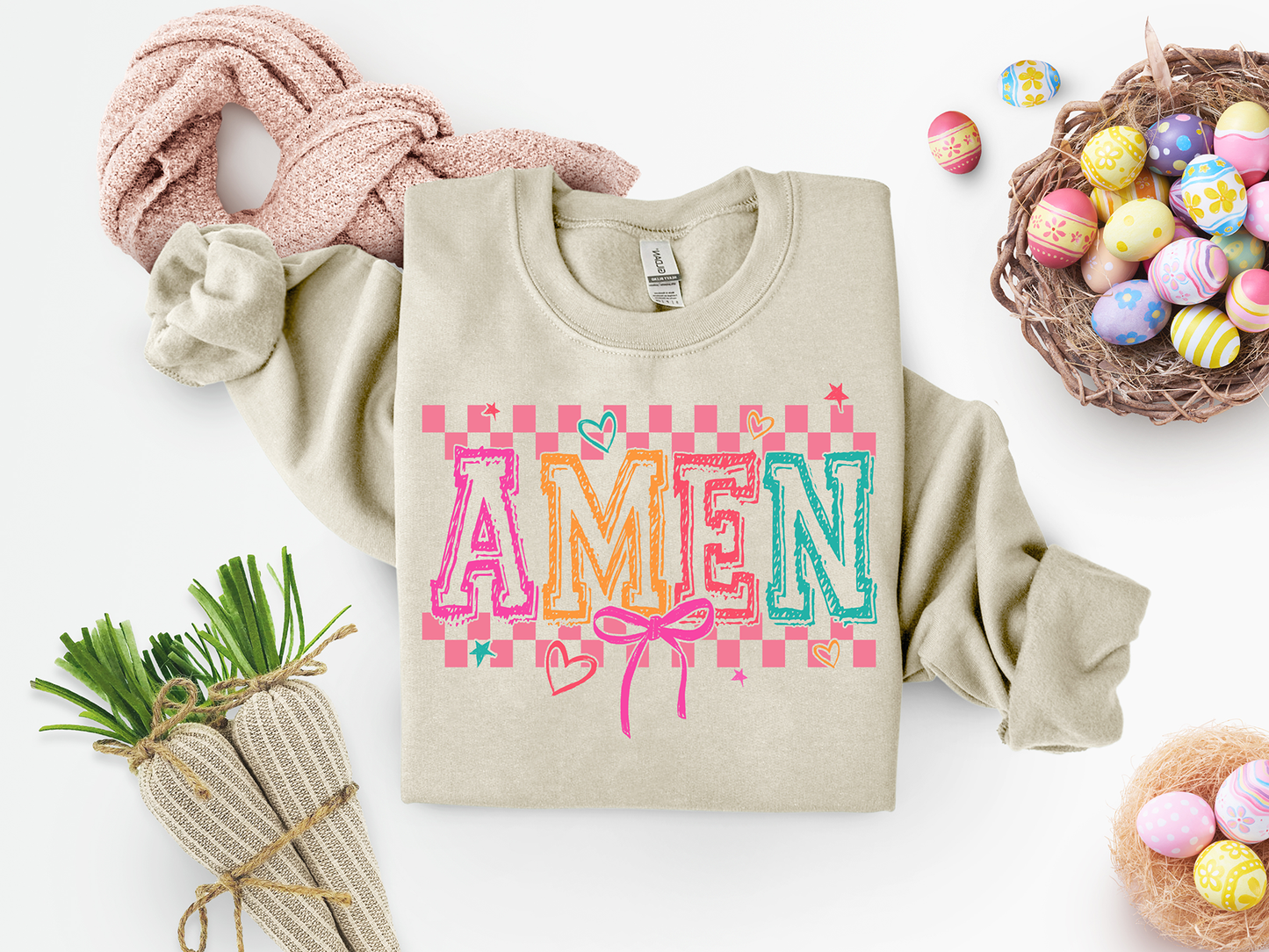 Amen Colorful - Full Color DTF Transfer