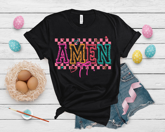 Amen Colorful - Full Color DTF Transfer