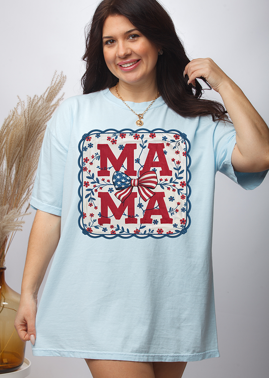 AMERICAN MAMA - DTF TRANSFER