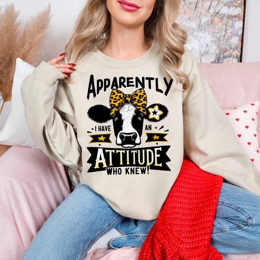 Apparently, Cow - DTF TRANSFER