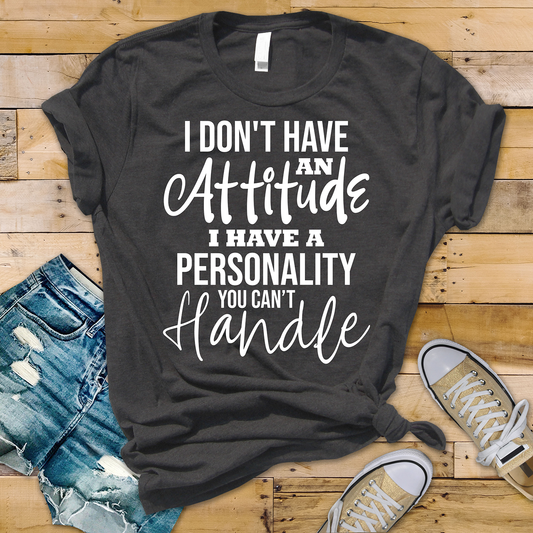 Attitude-Single Color-DTF Transfer