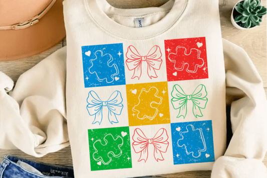 Autism Collage - DTF TRANSFER