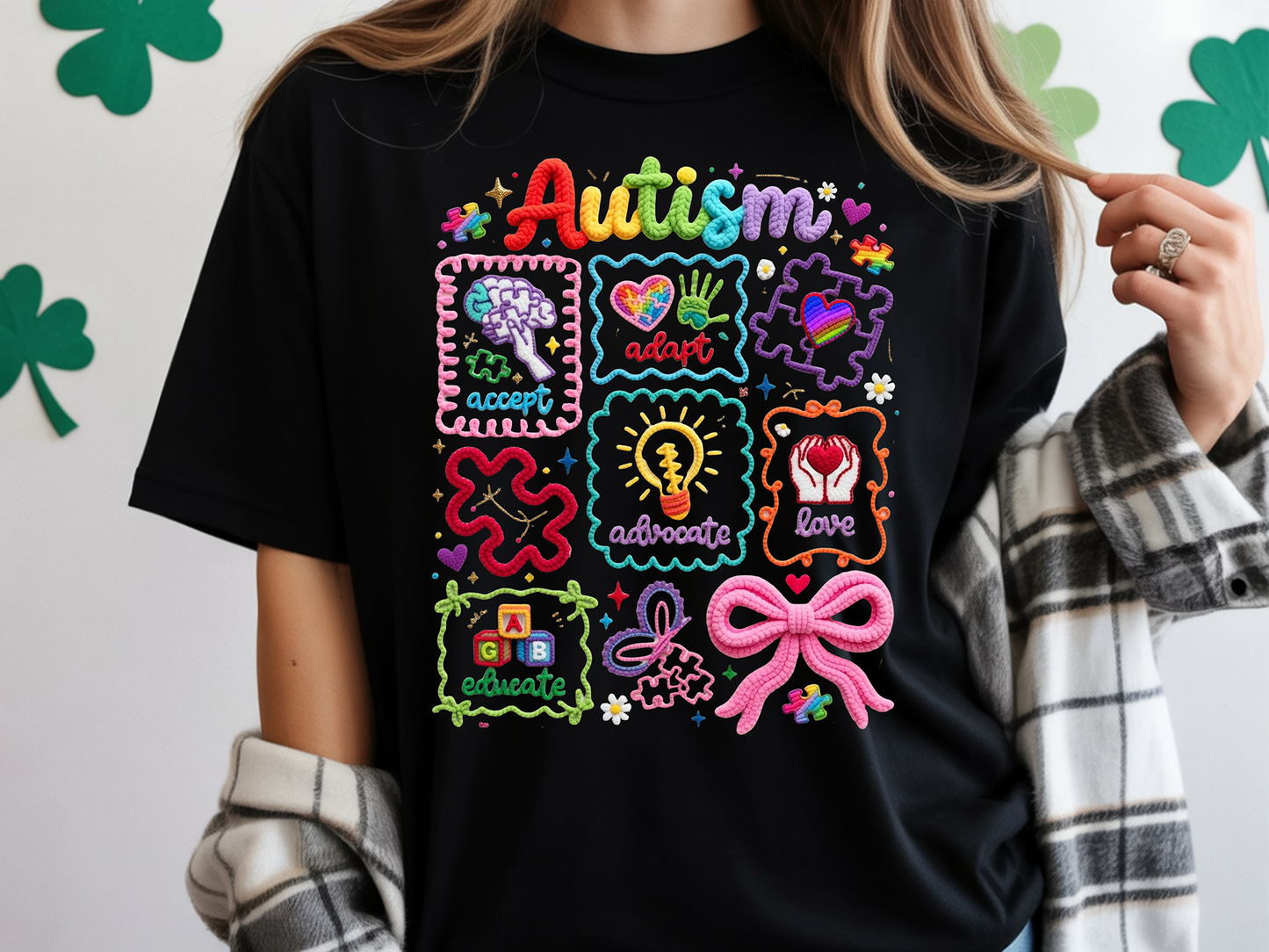 Autism Collage - DTF Transfer - 2-5 Business Days