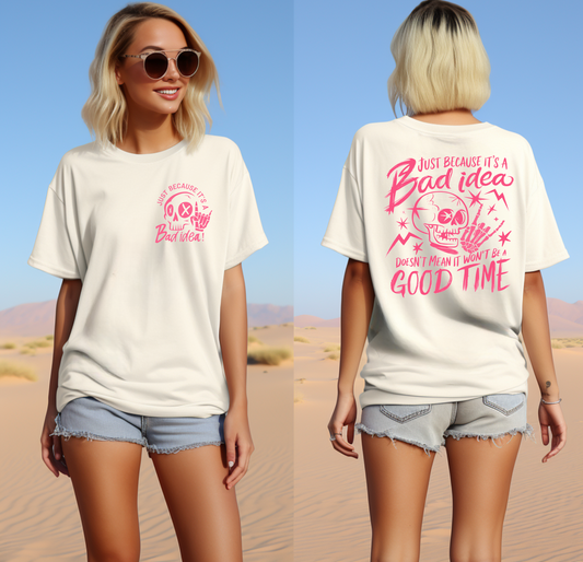 Bad Idea-W-Pocket - DTF TRANSFER