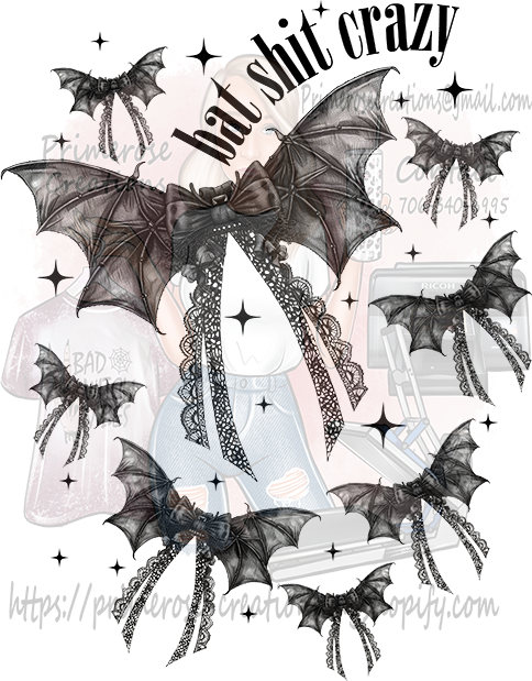 Bat Shit Crazy Coquette Bows