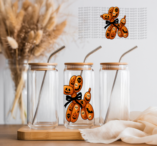 Batty Balloon Dog - 16 oz UVDTF Sticker - 2-5 Business Days