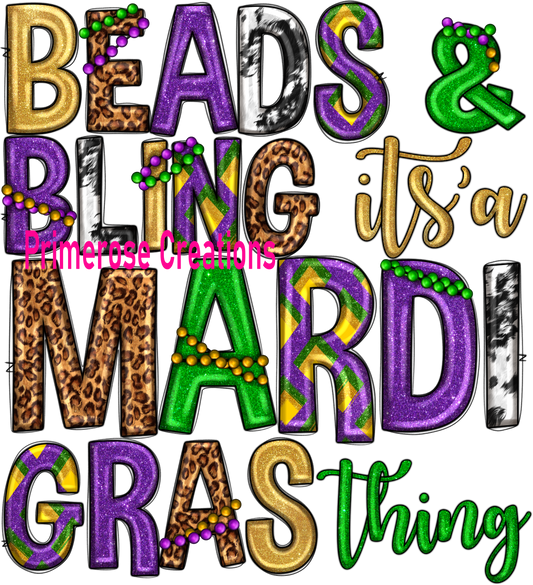 Beads and Bling DTF