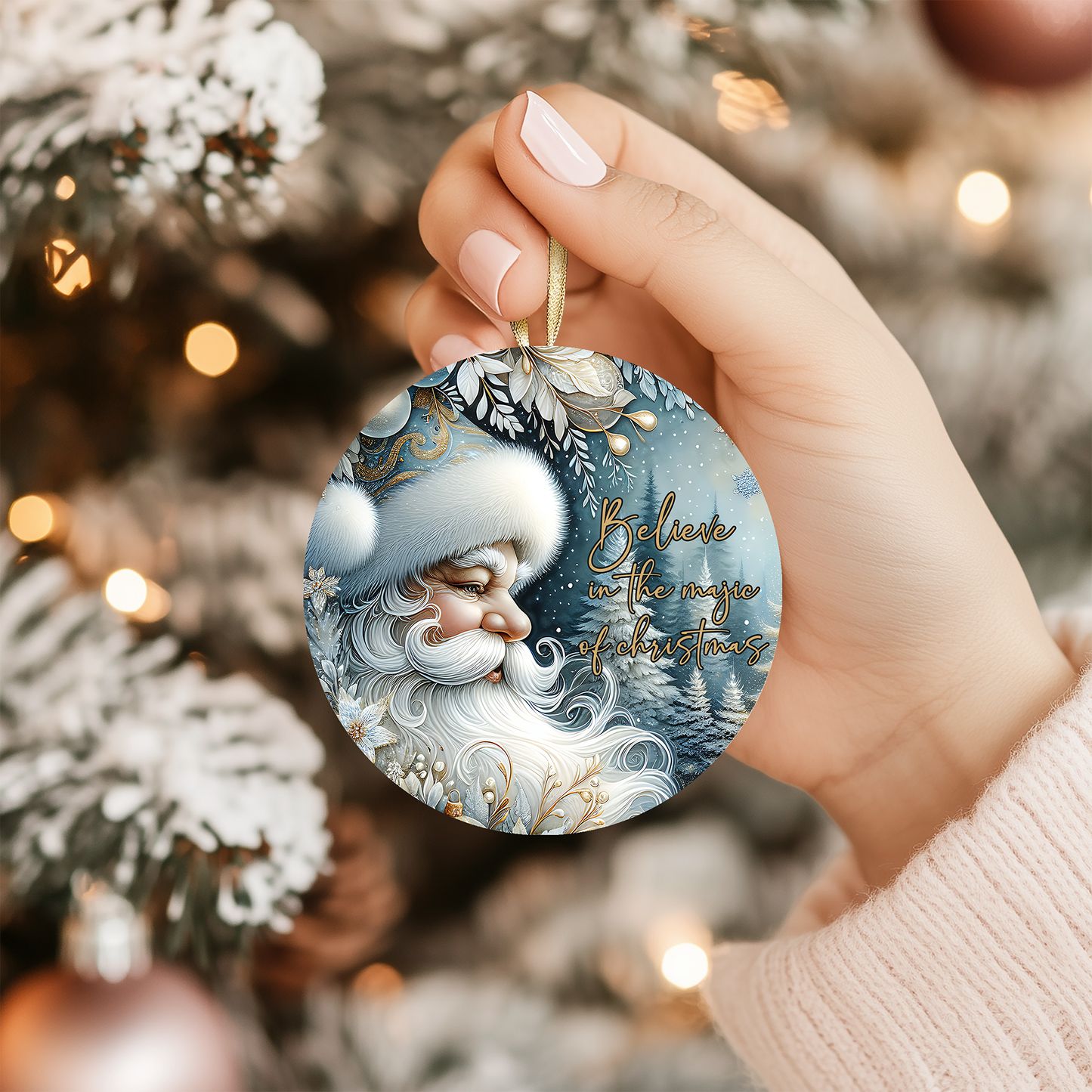 Believe -UV Ornament Sticker -RTS