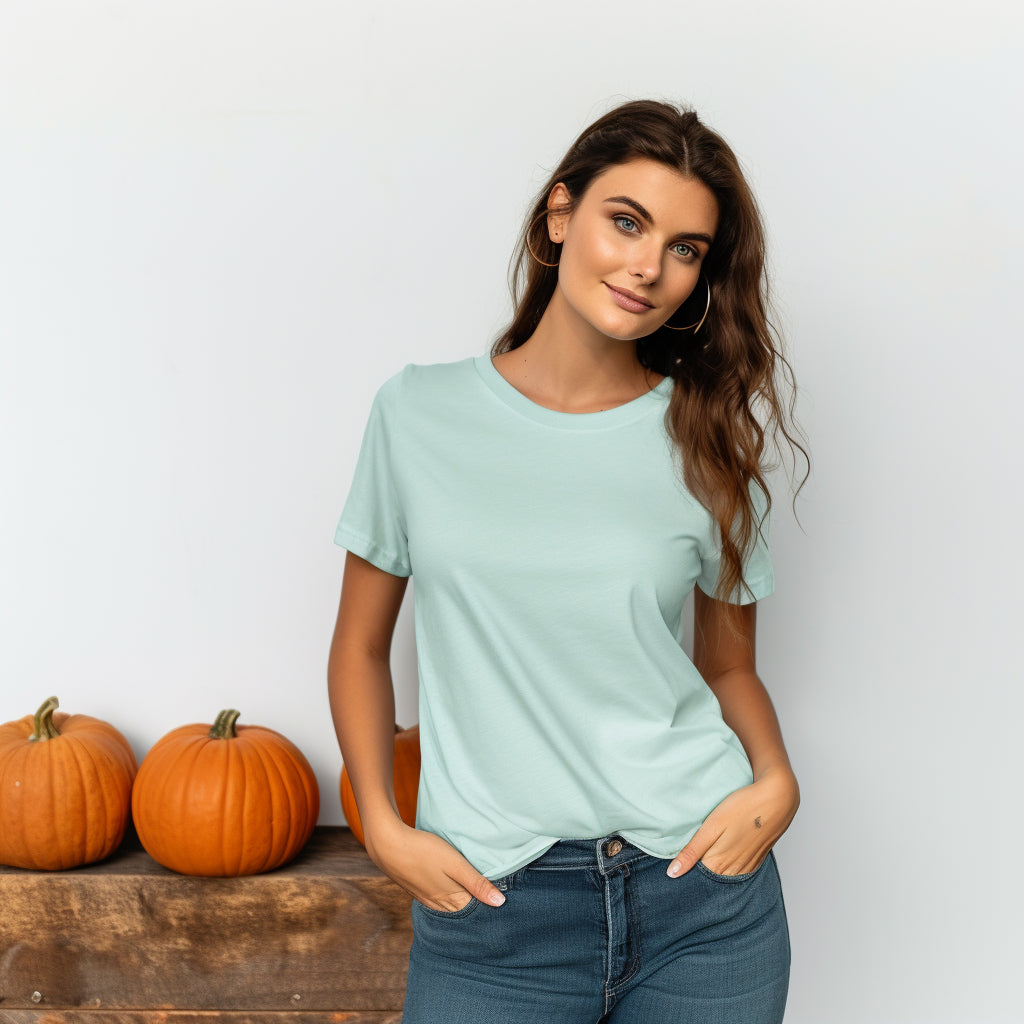 Heather Mint - BLANK T-SHIRT