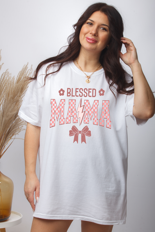 Blessed Mama- DTF TRANSFER
