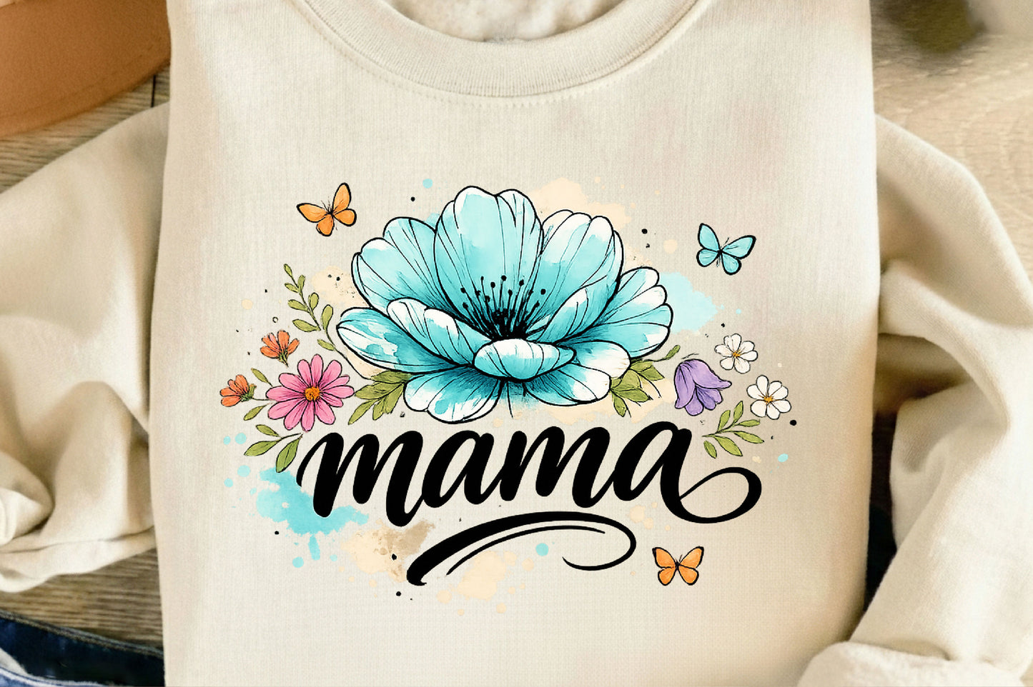 Boho Mama - Full Color - DTF Transfer - Flash Grab Friday