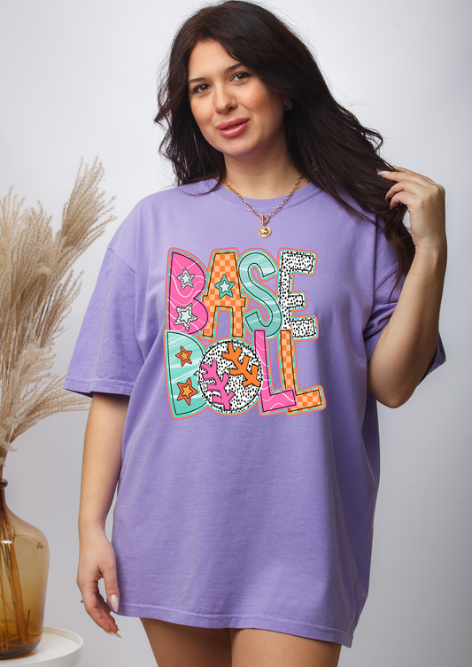 Bright Baseball- DTF TRANSFER