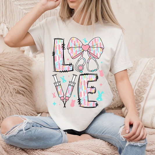 Brushstroke Love - DTF TRANSFER