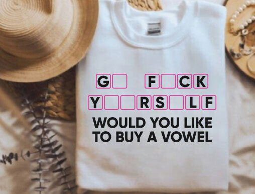 Buy A Vowel - DTF TRANSFER