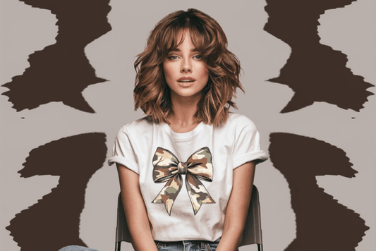 Camo Bow - DTF TRANSFER