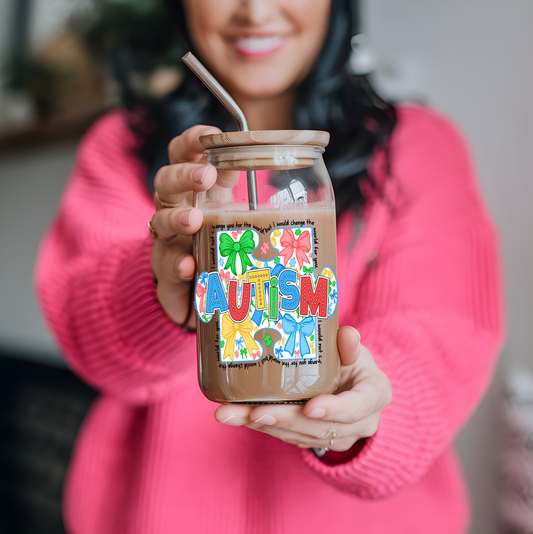 Change The World for You - UV DTF Sticker