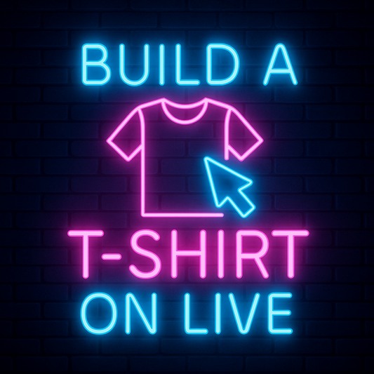 Build A Shirt - Made on Live