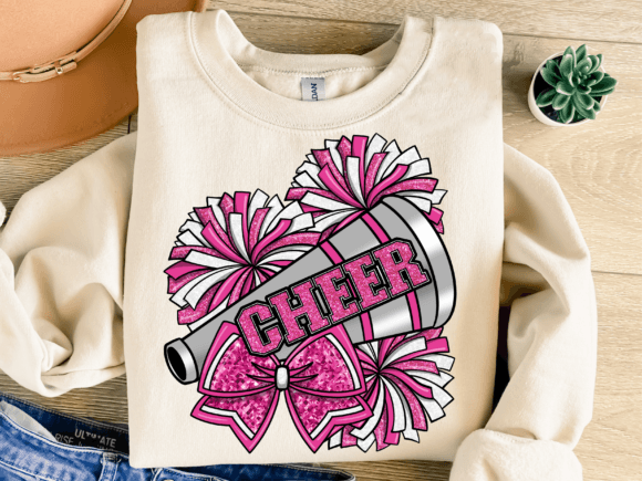 Cheer Pink - DTF TRANSFER