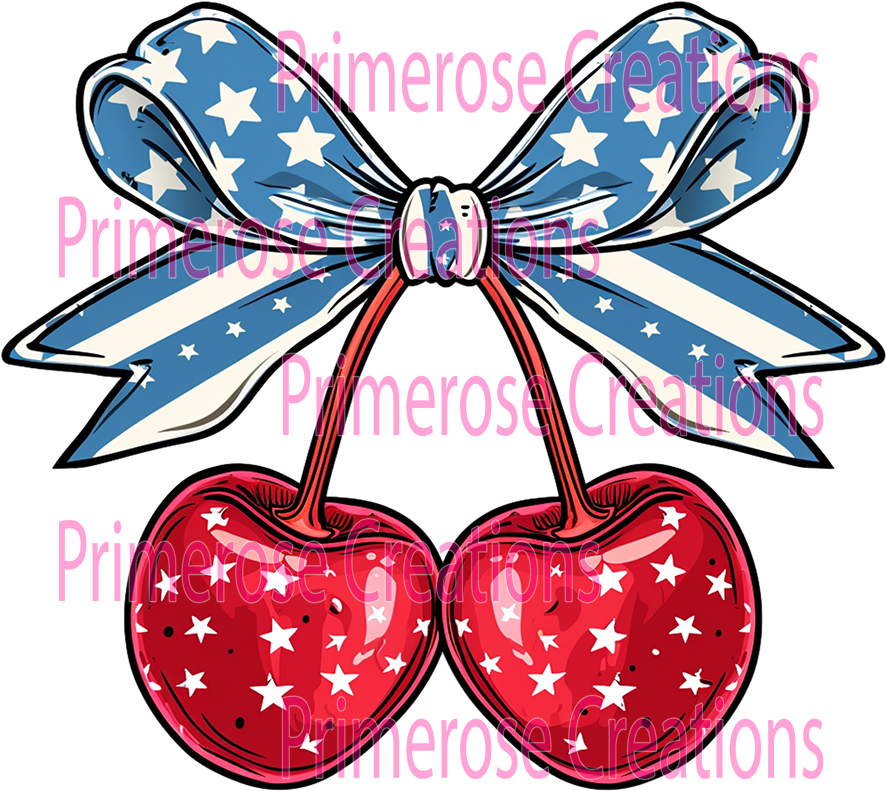 Cherry Coquette Bow