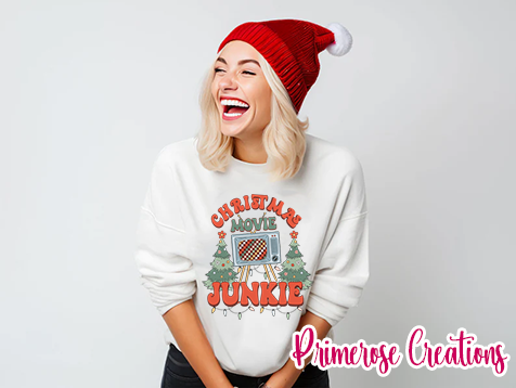 Christmas Movie Junkie Sweatshirt