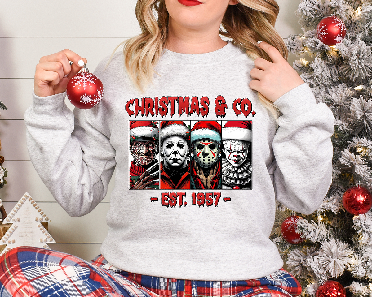 Christmas & Co - Full Color DTF Transfer - Christmas In July