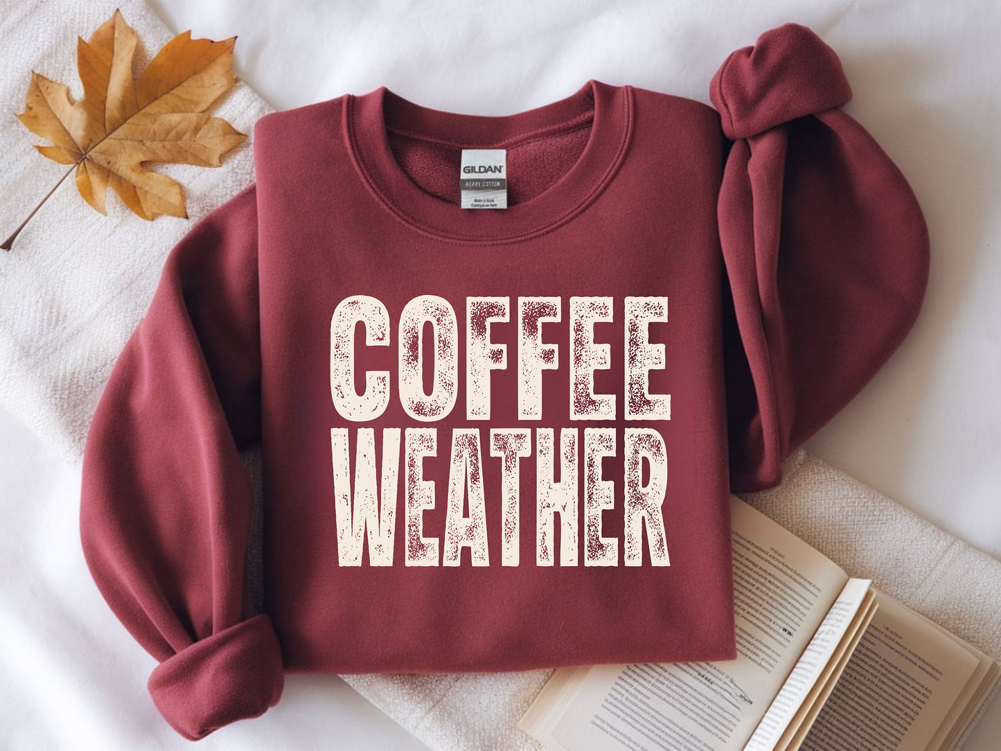 Coffee Weather -Full Color-DTF TRANSFER-