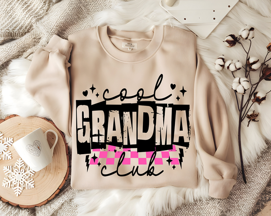 Cool Grandma Club - DTF TRANSFER