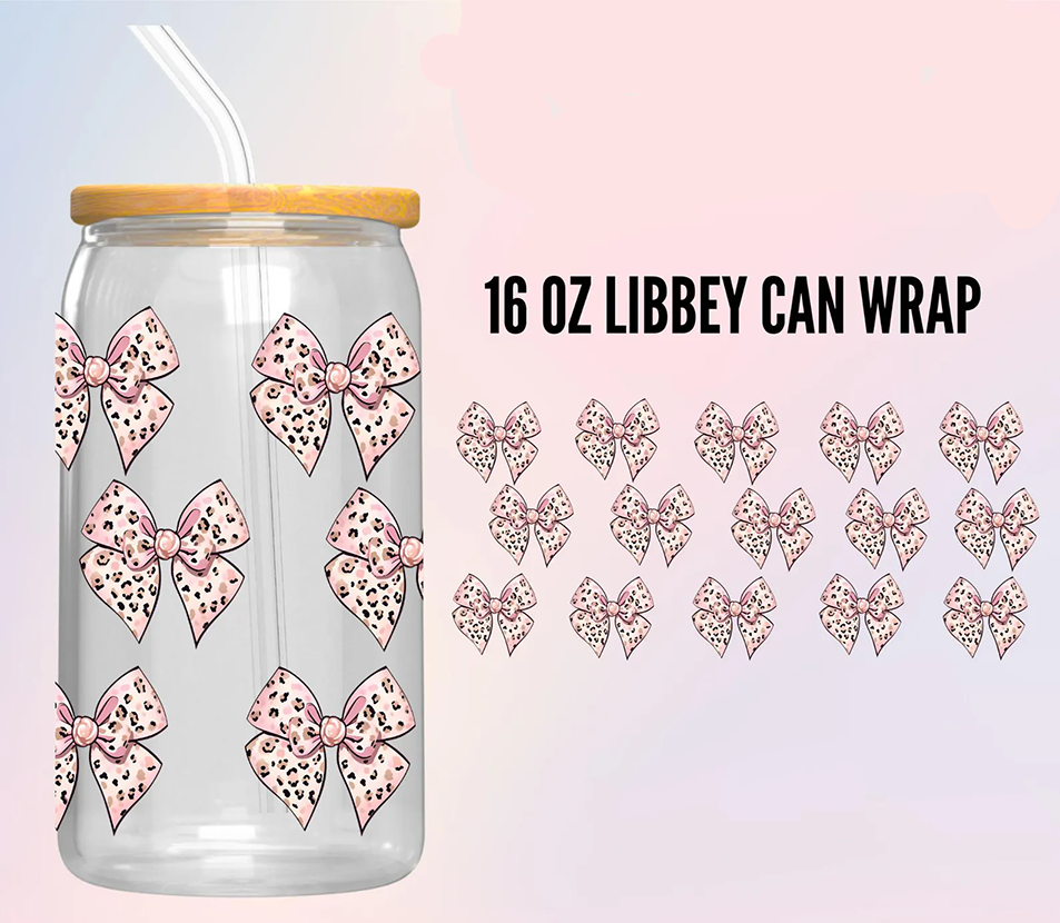 Coquette Can Wrap- 16oz UVDTF Wrap-WHOLESALE
