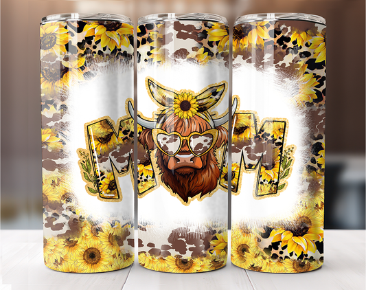 Daisy Cow Mom-20oz Sublimation