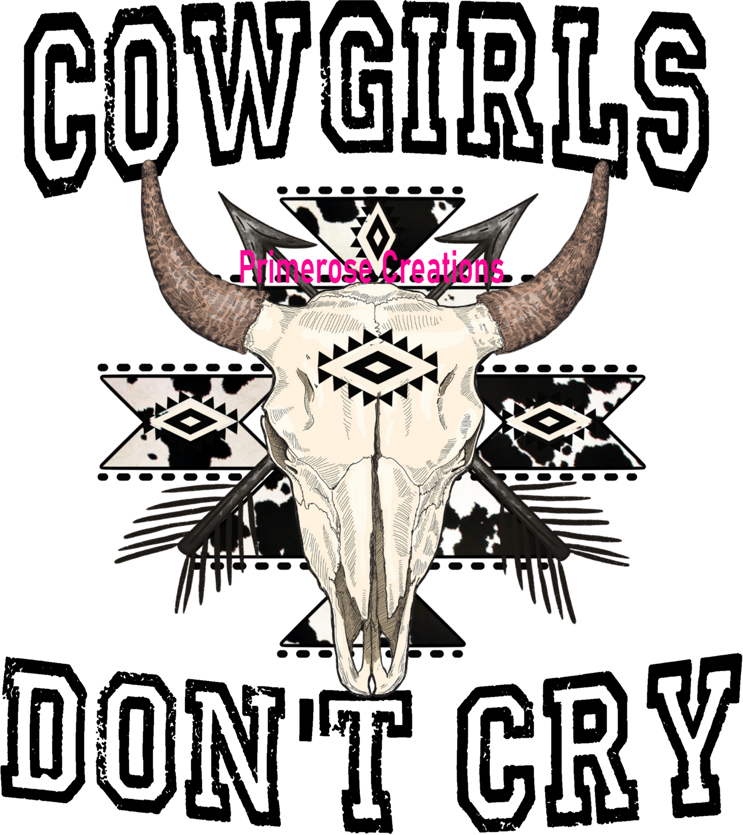 Wild Ones Pocket W/ Cowgirls Don't Cry Back DTF
