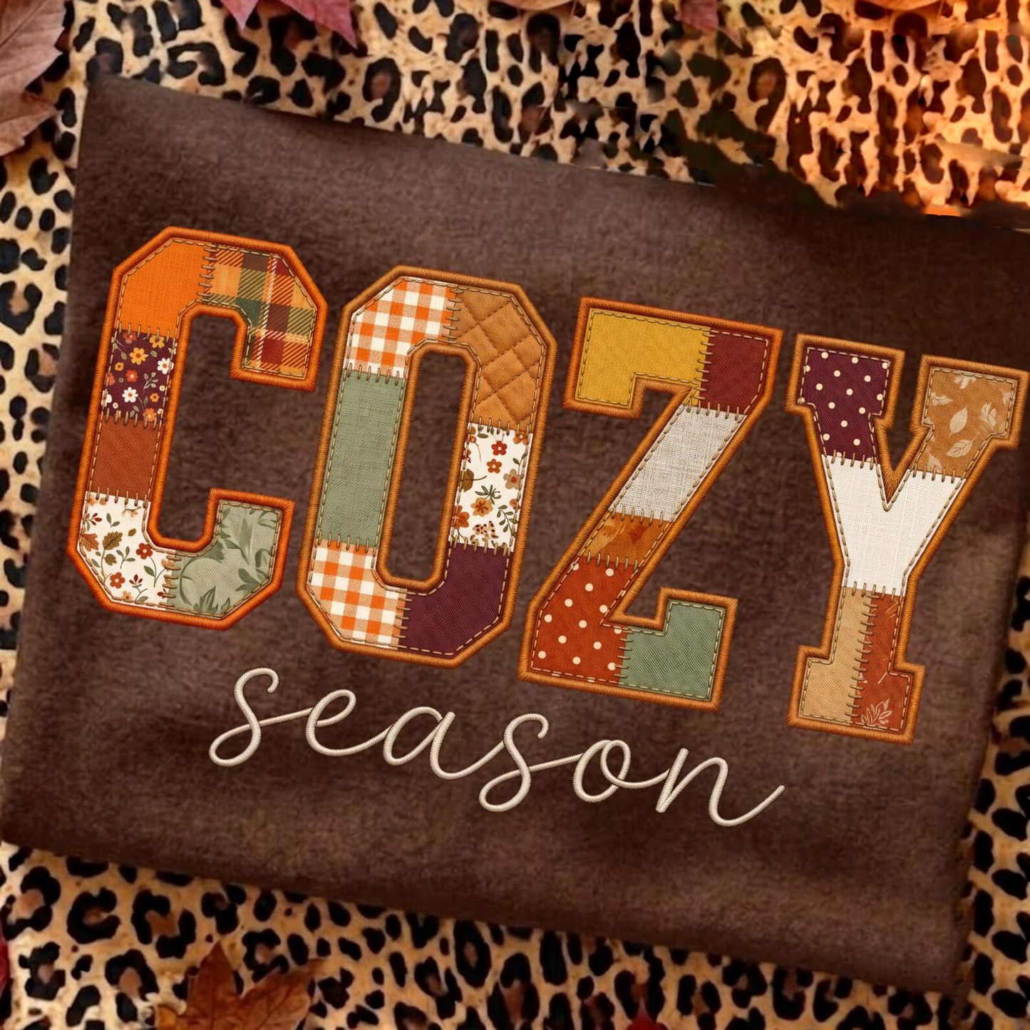 Cozy Season - Full Color DTF Transfer - Grab It Tuesday
