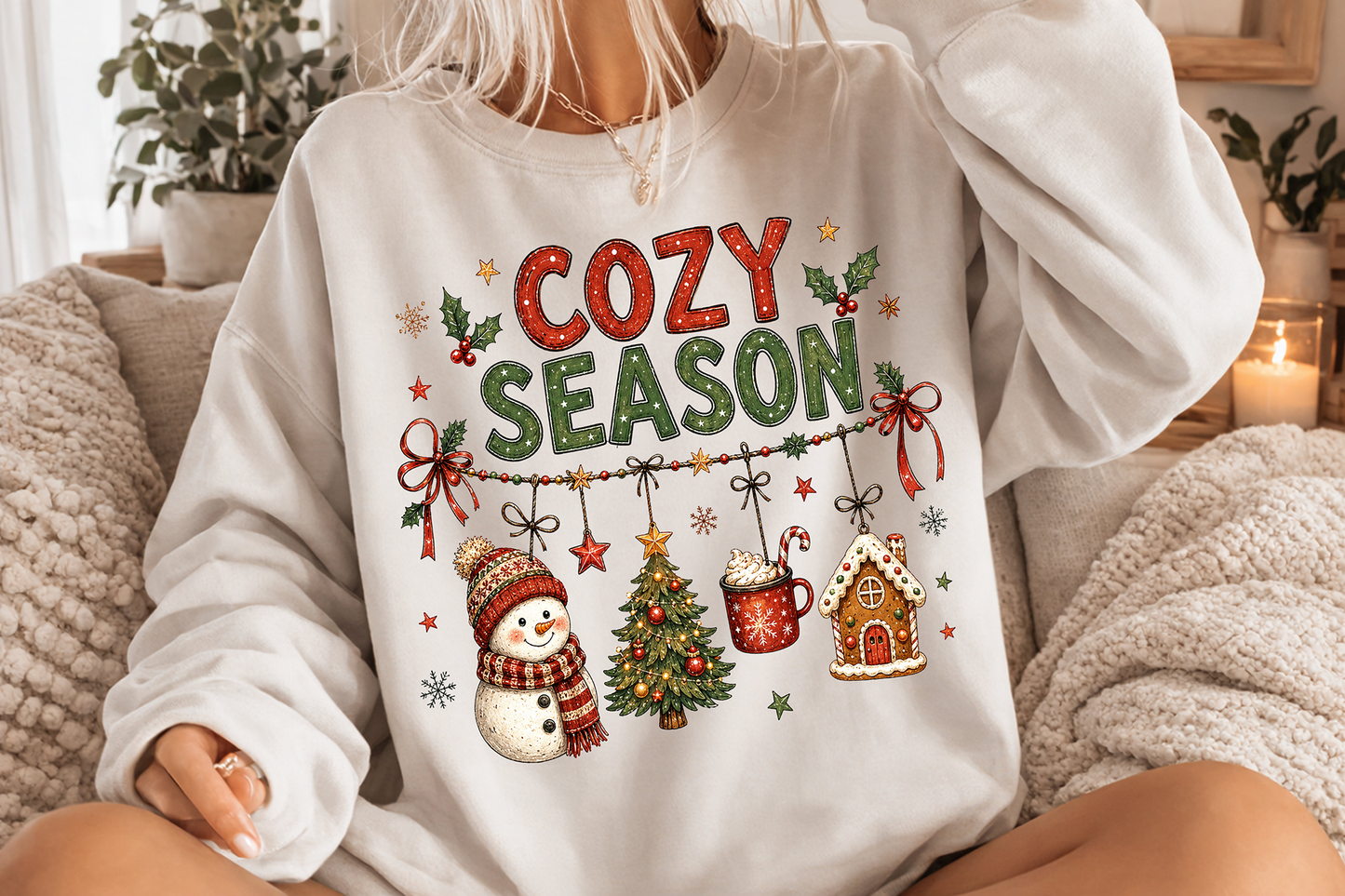 Cozy Season Hanging - DTF Transfer - Flash Grab Friday