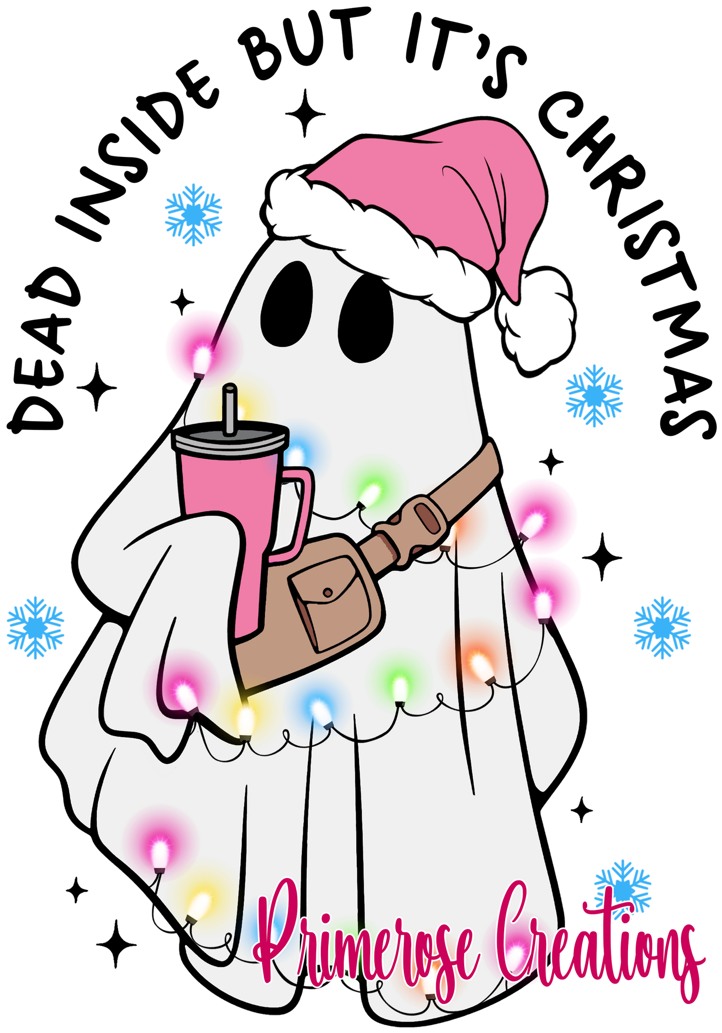 Dead Inside But It's Christmas DTF