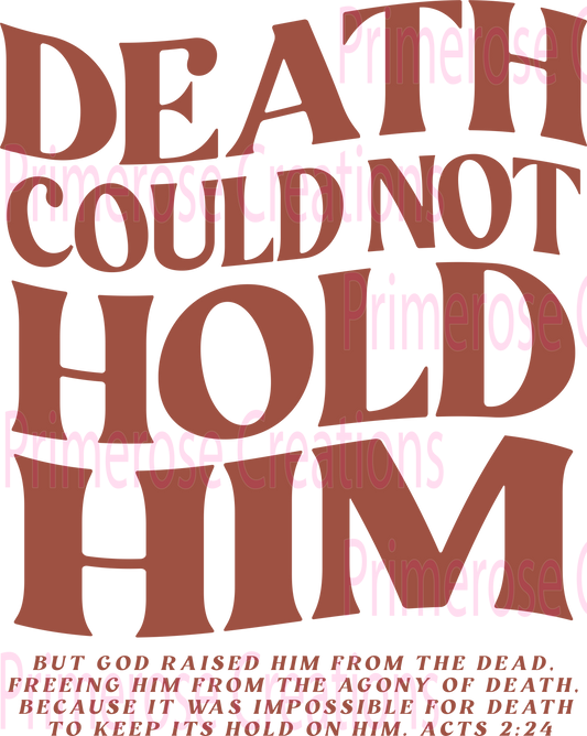 Death Could Not Hold Him Brick With Sleeve