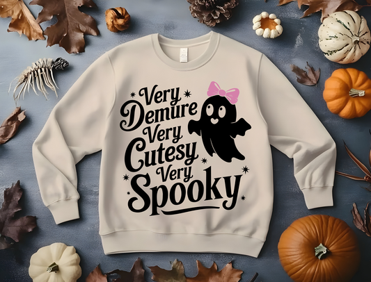 Demure Spooky -Full Color- DTF TRANSFER-2-5 Business Days