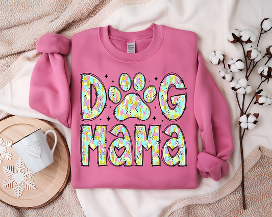 Dog Mama Brushstroke - DTF TRANSFER