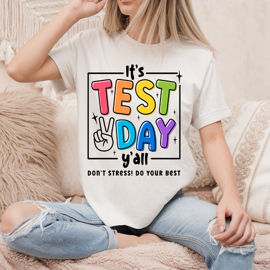 Don't Stress Do Your Best-Full Color - DTF TRANSFER-2-5 Business Days