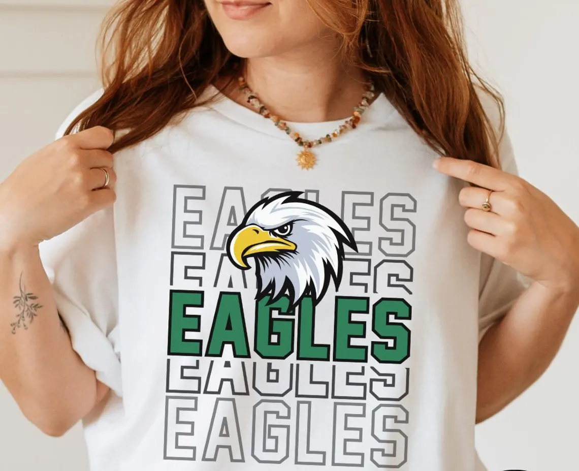 EAGLES ON REPEAT -DTF TRANSFER-