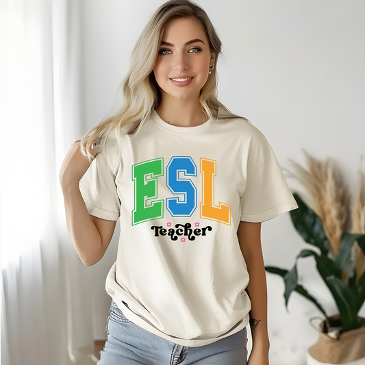 ESL - Black - DTF TRANSFER - WHOLESALE