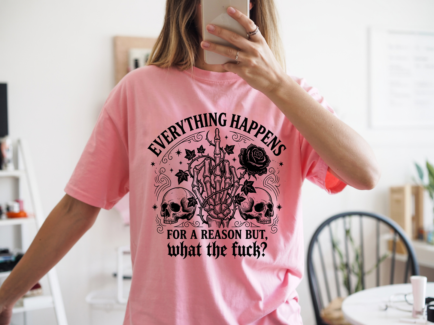 Everything Happens - Full Color - DTF Transfer - WHOLESALE
