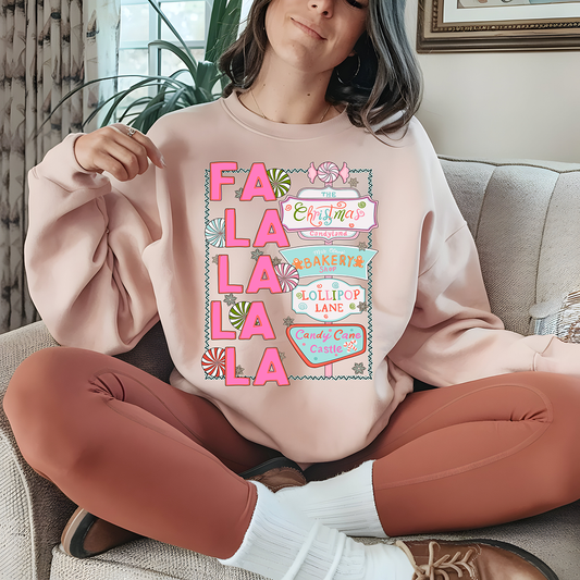 Fa La La La -Full Color DTF Transfer -RTS# 13