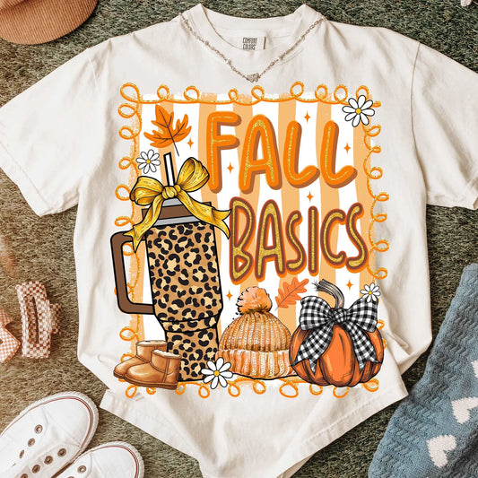 Fall Basics Leopard- Full Color DTF Transfer -RTS#41